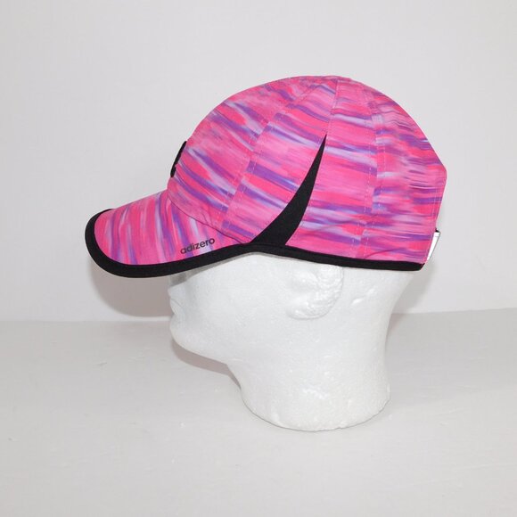 Adidas Adizero Climacool Womens Pink Purple  Running Cap hat adjustable - Picture 4 of 11